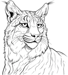luchs-ausmalbild-mit-detailreicher-fellstruktur
