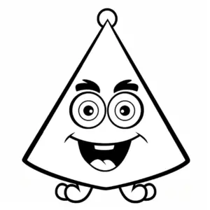 lustiges-ausmalbild-mit-dreieckiger-figur