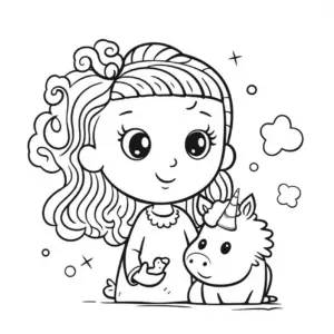 maedchen-mit-einhorn-und-wolkenszenen