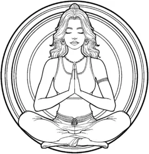 meditierende-frau-im-ausmalbild-mit-kreisfoermigen-mustern