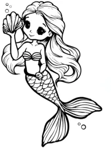 meerjungfrau-mit-muschel-und-luftblasen