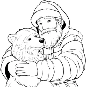 mensch-umarmt-baeren-ausmalbild