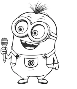 minion-mit-mikrofon-und-brille
