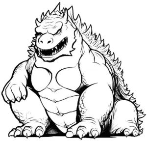 monster-ausmalbild-mit-stacheln-und-muskeln