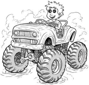 monstertruck-mit-fahrer-und-wolken