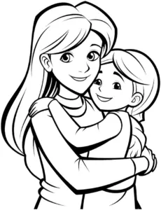 mutter-kind-ausmalbild-mit-herzlicher-umarmung