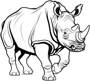 nashorn-ausmalbild-mit-umhang