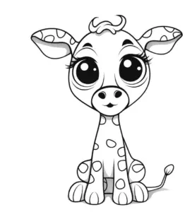 niedliche-giraffe-ausmalbild-fuer-kinder-malen