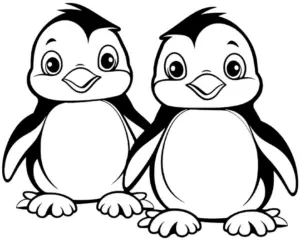 niedliche-pinguine-ausmalbild-fuer-kinder