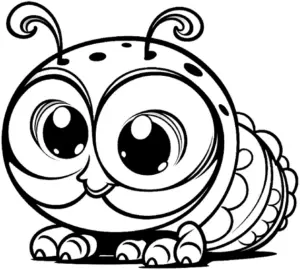 niedliche-raupe-ausmalbild-mit-grossen-augen