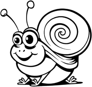 niedliche-schnecke-ausmalbild-mit-lustigem-gesicht