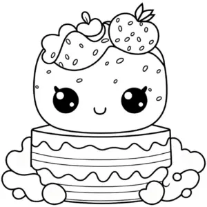 niedlicher-kuchen-mit-grossen-augen