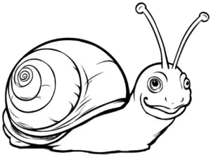 niedliches-ausmalbild-einer-schnecke-mit-fuehler