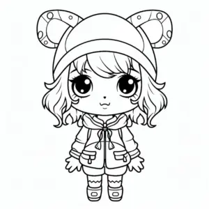 niedliches-ausmalbild-eines-anime-maedchens-mit-tierohr-hut