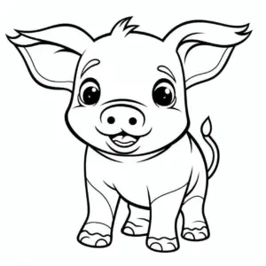 niedliches-ausmalbild-eines-schelmischen-schweins