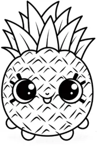 niedliches-ausmalbild-mit-ananas