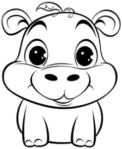 niedliches-ausmalbild-von-einem-nilpferd