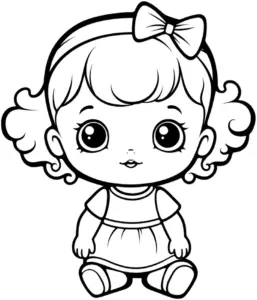 niedliches-maedchen-lockiges-haar-mit-schleife