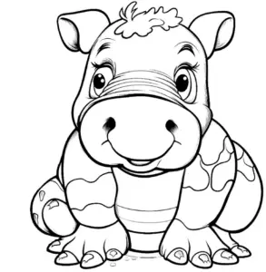 niedliches-nilpferd-ausmalbild-mit-grossen-augen