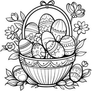 osterkorb-mit-bunten-ostereiern