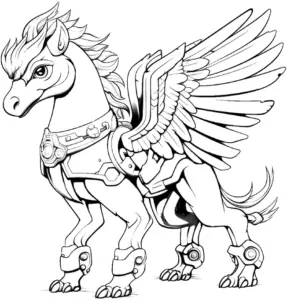 pegasus-ausmalbild-mit-fluegeln-und-ruestung