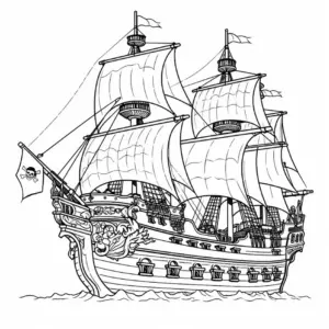 piratenschiff-ausmalbild-mit-grossen-segeln