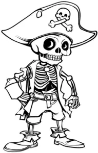 piratenskelett-ausmalbild-mit-hut-und-pistole