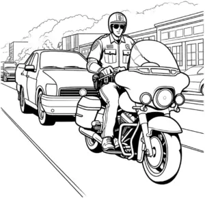 polizist-auf-motorrad-im-stadtverkehr