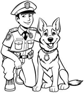 polizist-mit-hund-ausmalbild-sicherheit
