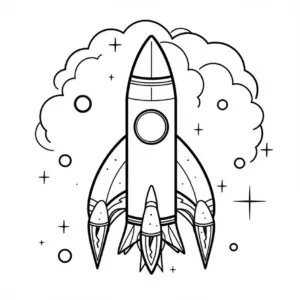 rakete-im-aufstieg-ausmalbild