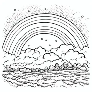 regenbogen-und-wolken-ausmalbild
