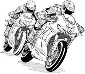 rennmotorräder-ausmalbild-mit-fahrern-im-wettkampf