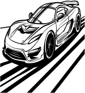 rennwagen-ausmalbild-mit-dynamischen-linien