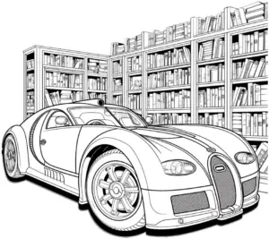rennwagen-in-der-bibliothek