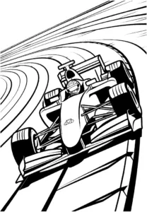 rennwagen-in-dynamischer-kurve-auf-der-strecke