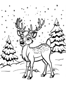 rentier-in-winterlandschaft-mit-schnee