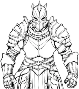 ritter-in-ruestung-ausmalbild