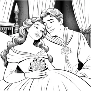 romantisches-ausmalbild-mit-maerchenpaar
