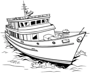 schiff-ausmalbild-mit-wellen-und-details