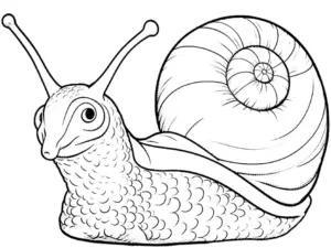 schnecke-ausmalbild-mit-gehaeuse