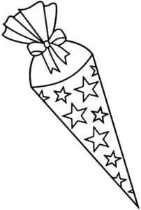 schultuete-mit-sternen-ausmalbild