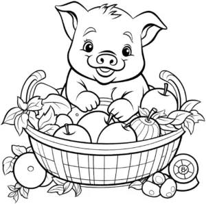 schwein-im-obstkorb-ausmalbild