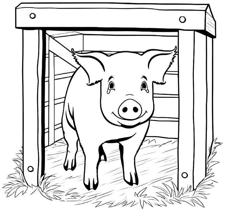 schwein-im-stall-ausmalbild