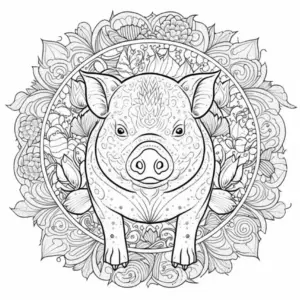 schwein-mit-blumenmuster-ausmalbild