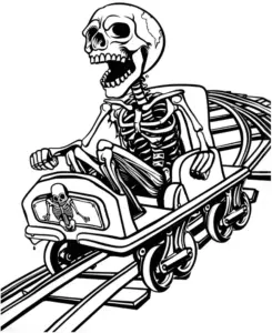 skelett-im-fahrgeschaeft-ausmalbild