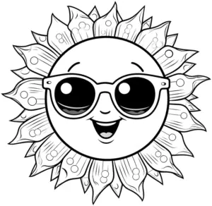 sonnenausmalbild-mit-froehlichem-gesicht-und-sonnenbrille