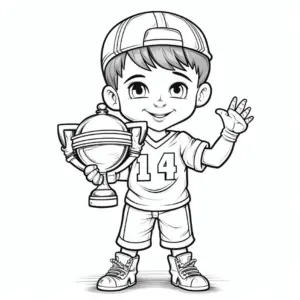 sportler-mit-pokal-ausmalbild