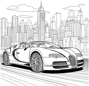 sportlicher-bugatti-vor-stadtlandschaft