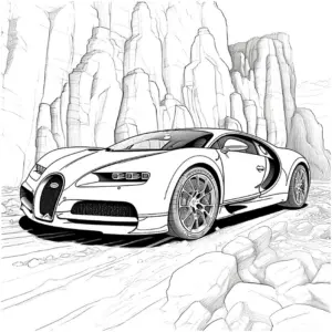 sportliches-auto-in-felslandschaft