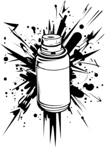 spruehdose-ausmalbild-mit-farbspritzern-und-explosionseffekten